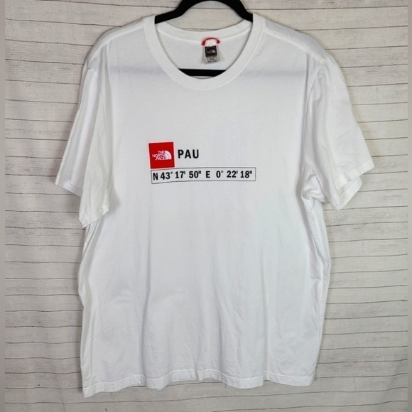 THE NORTH FACE PAU FRANCE COORDINATES T-SHIRT, SZ XL - Picture 1 of 9